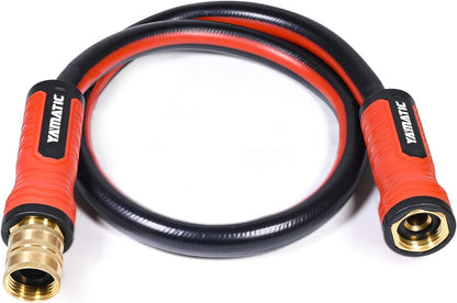 15FT Flexible Garden Hose Female to Female 5/8in, Burst 300 PSI