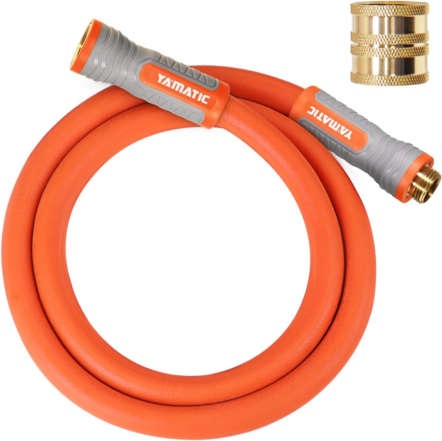 15FT Flexible Garden Hose Female to Female 5/8in, Burst 300 PSI