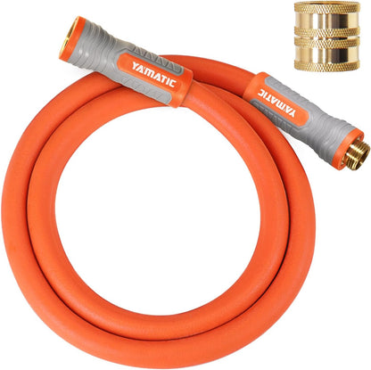15FT Flexible Garden Hose Female to Female 5/8in, Burst 300 PSI