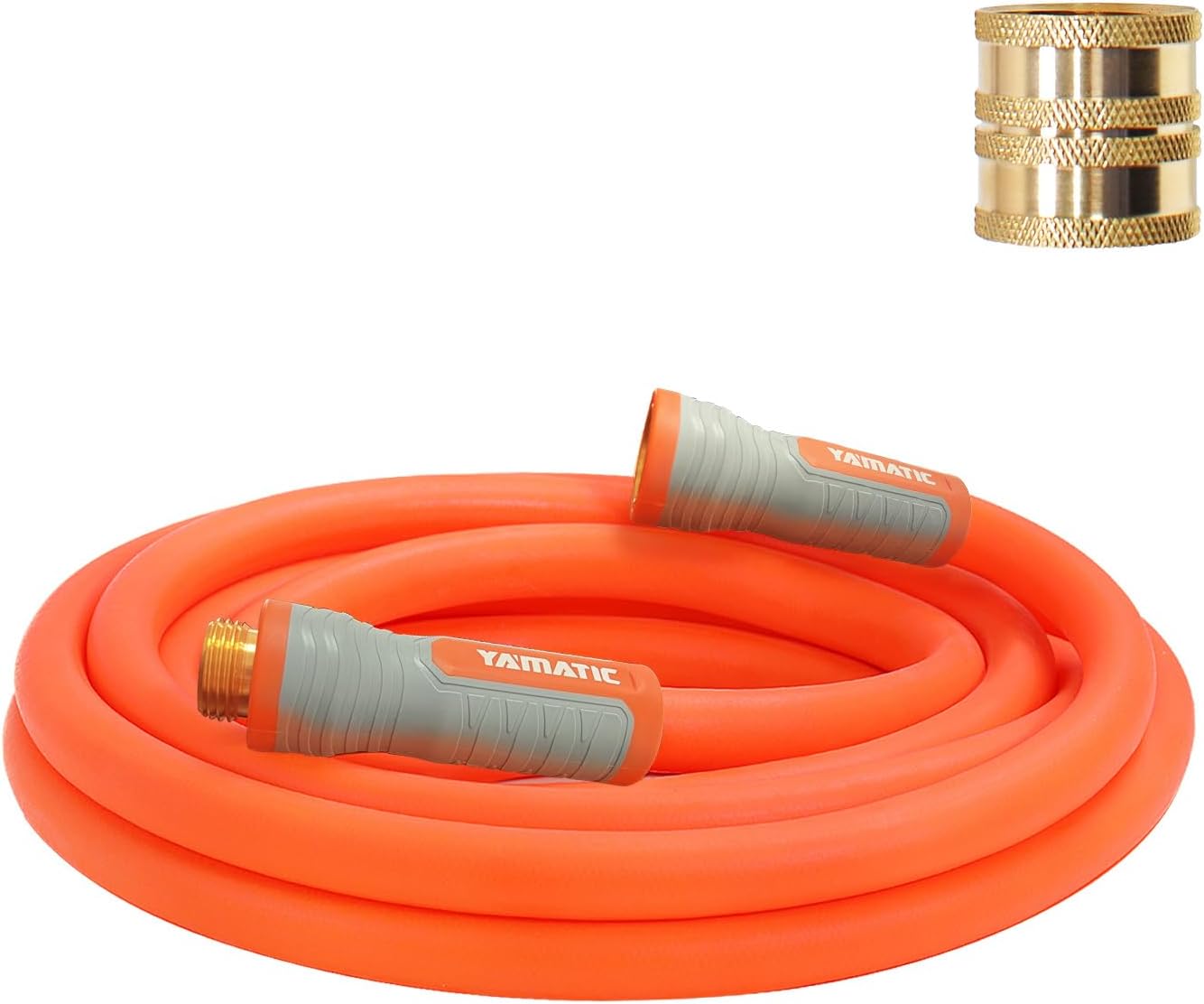 15FT Flexible Garden Hose Female to Female 5/8in, Burst 300 PSI