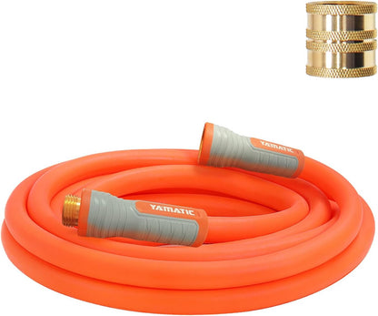 15FT Flexible Garden Hose Female to Female 5/8in, Burst 300 PSI