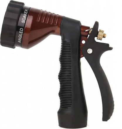 Water Hose Nozzle Spray Nozzle, Metal Garden Hose Nozzle with Adjustable Spray Patterns, Perfect for Watering Plants, Washing Cars and Showering Dogs & Pets