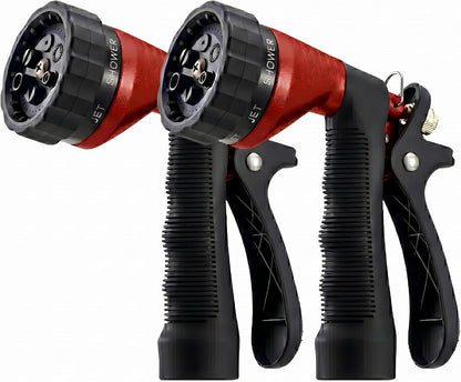 Water Hose Nozzle Spray Nozzle, Metal Garden Hose Nozzle with Adjustable Spray Patterns, Perfect for Watering Plants, Washing Cars and Showering Dogs & Pets