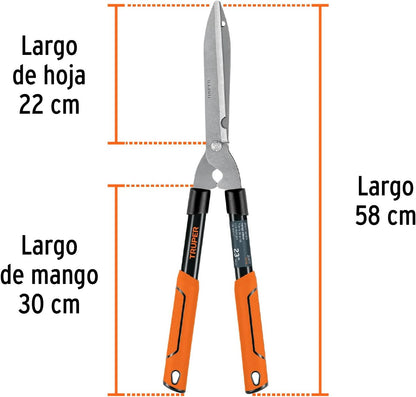 TB-19 7 1/2" Tubular Handle "Classic" Hedge Shears