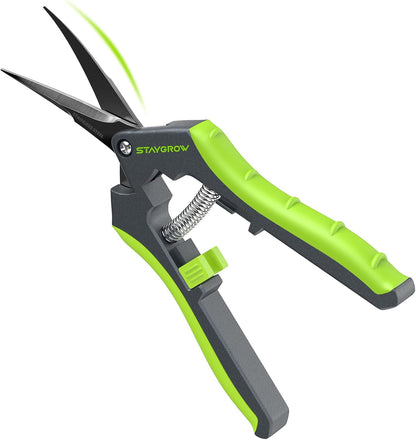 Garden Shears 6.9" Pruning Shears for Gardening Green