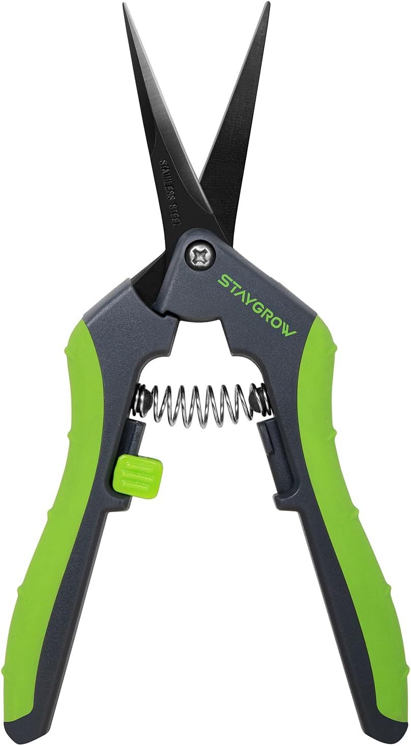 Garden Shears 6.9" Pruning Shears for Gardening Green
