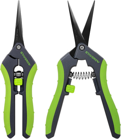 Garden Shears 6.9" Pruning Shears for Gardening Green