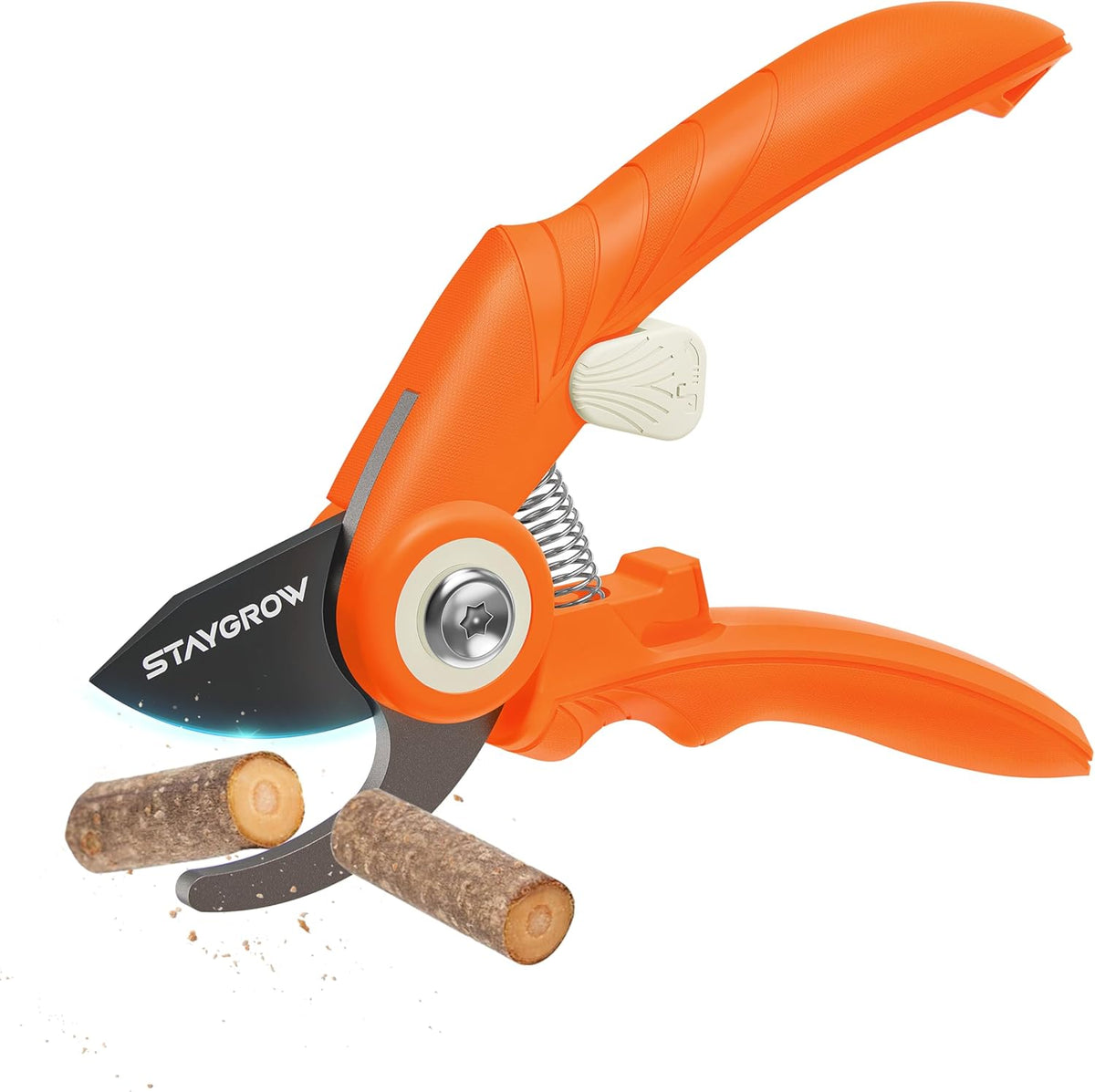 Garden Shears 6.9" Pruning Shears for Gardening Green