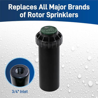 55461 Voyager Screw Top Gear Drive Rotor Water Sprinkler Head