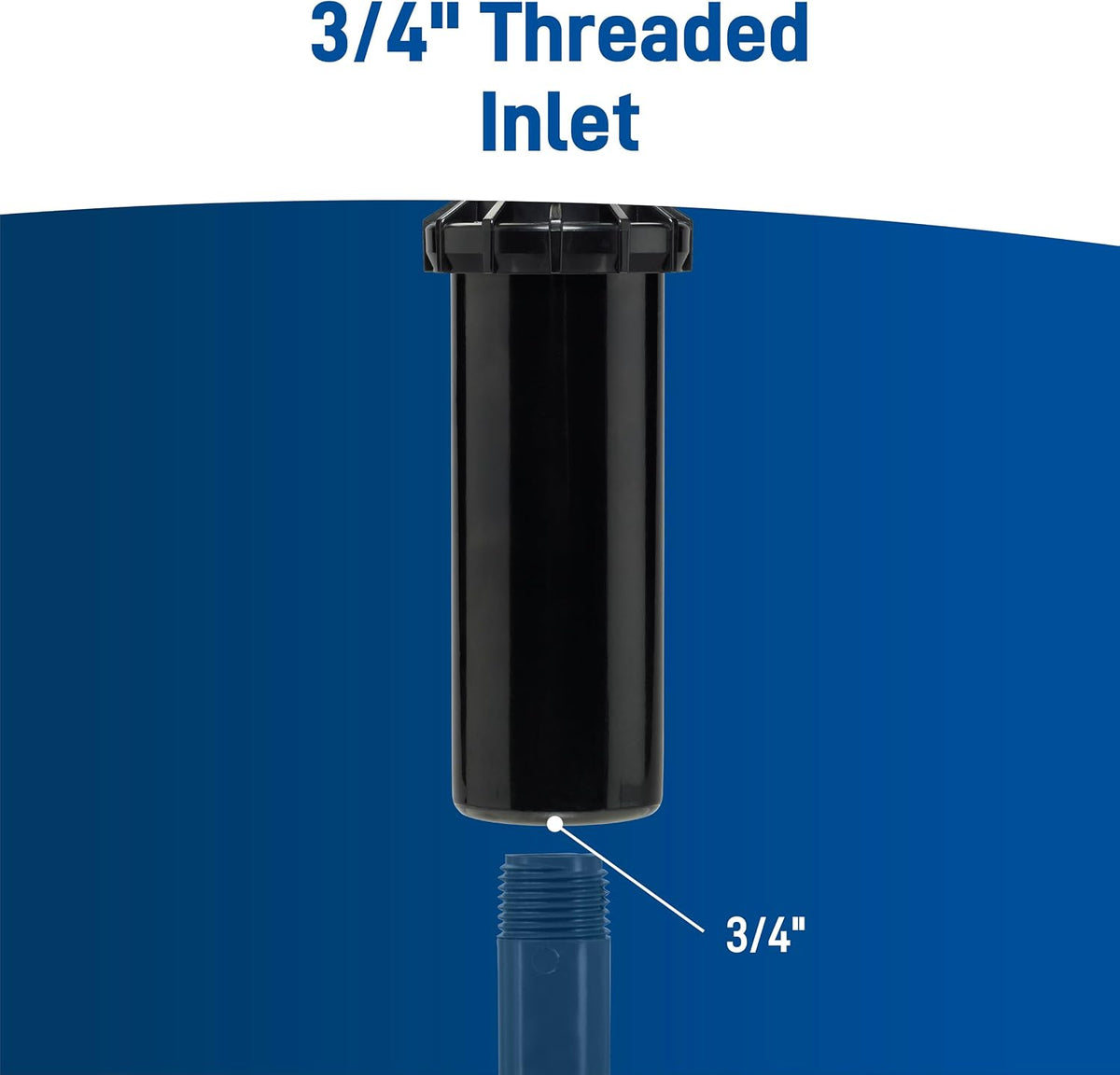 55461 Voyager Screw Top Gear Drive Rotor Water Sprinkler Head