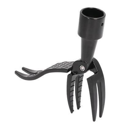 Weed Puller Head, Alloy Stand Up Weed Puller Portable Aluminum Alloy Weed Picker 4 Claw Non Slip Weeding Head Tool