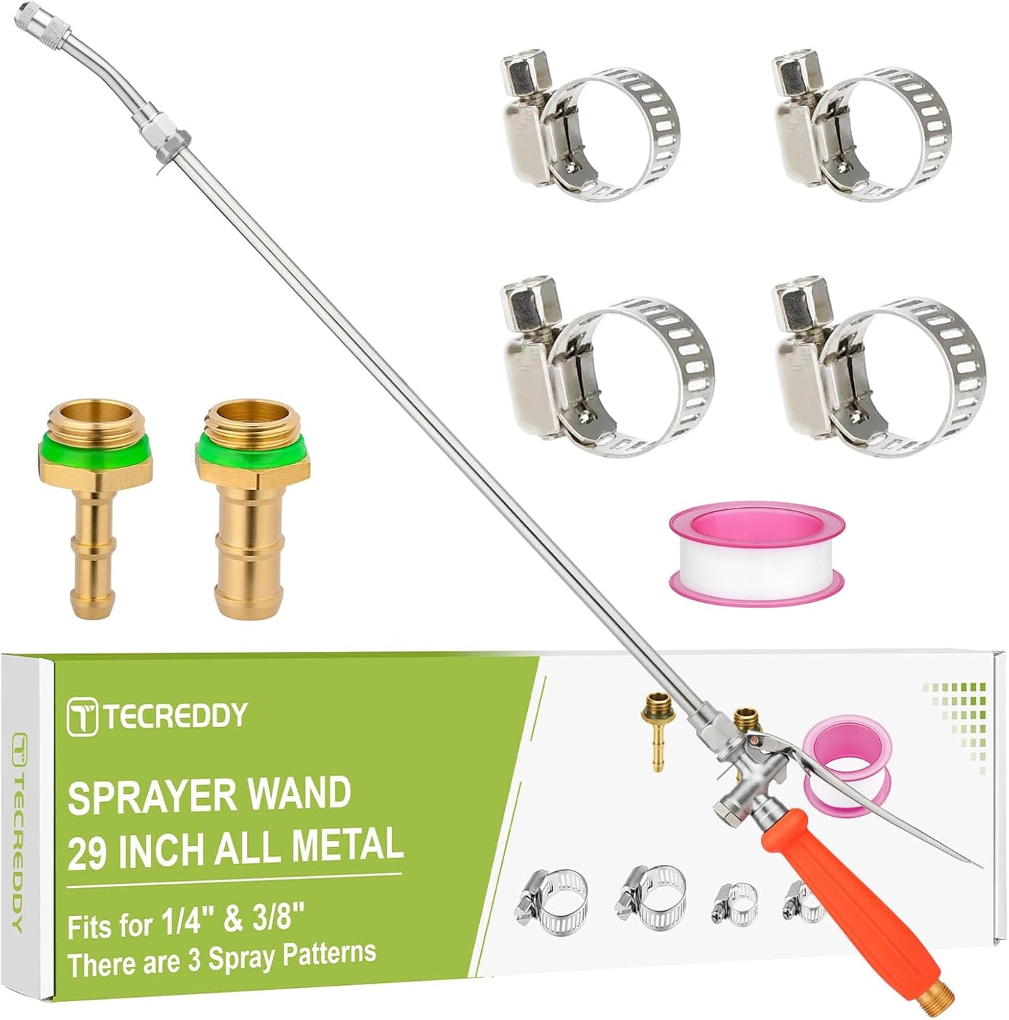 Sprayer Wand Replacement, 29 Inch All Metal Pump Spray Wand