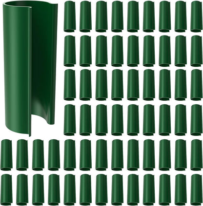 128 Pieces PVC Pipe Clips Covers 2.4 Inches Long Greenhouse Clamps for Netting for Greenhouses Garden Shelters Bird Protection(For 3/4 Inch PVC Pipe,White)