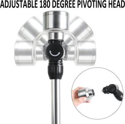 Rain Shower Watering Wand, Soft Gentle Watering Wand for Garden Hose