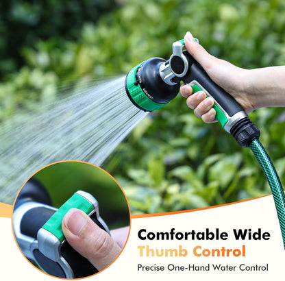 Water Hose Nozzle Heavy Duty, Adjustable Garden Sprayer for Outdoor
