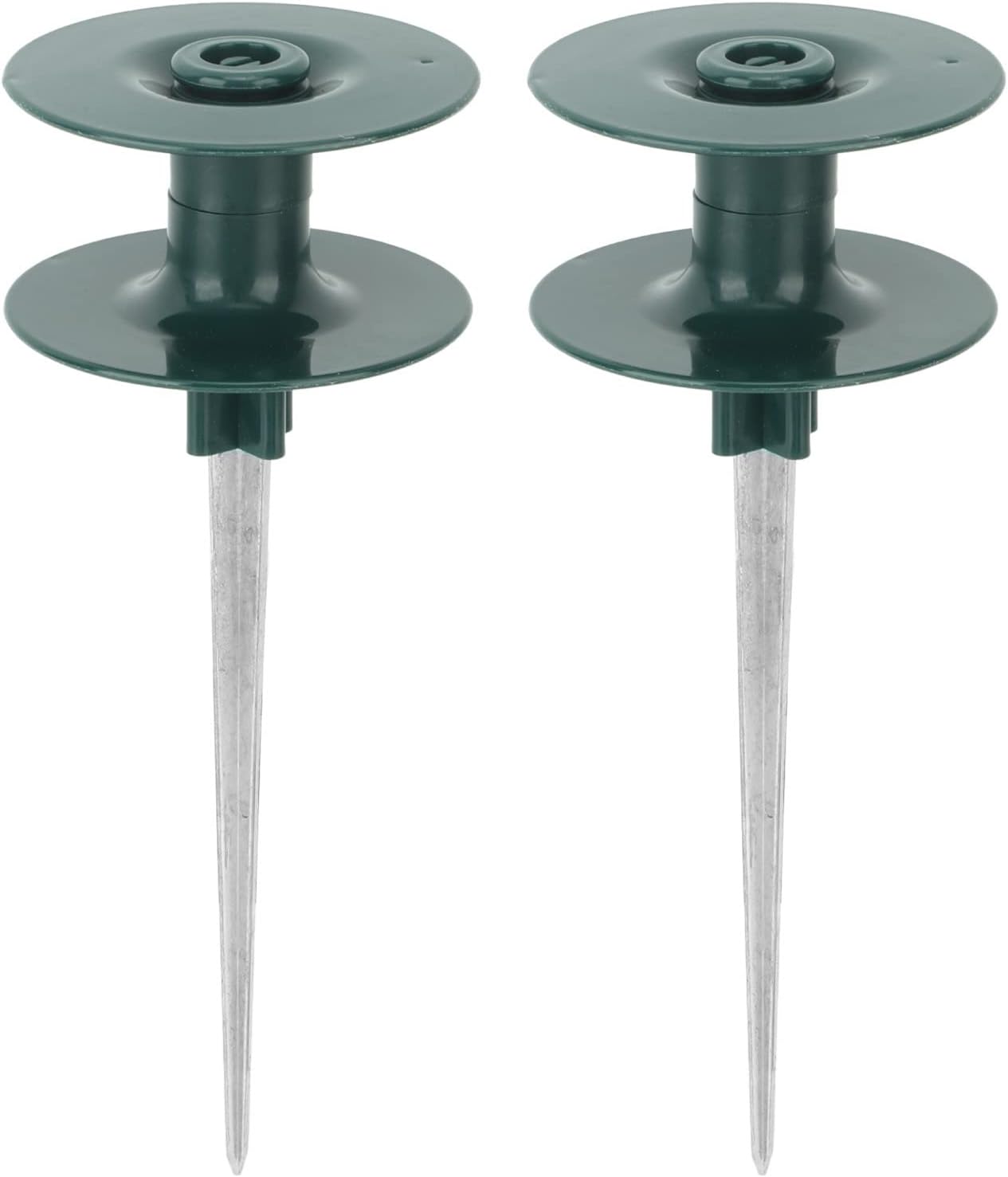 Universal Durable Hose Guide Spikes Labor Saving Water Pipe Guide for Garden Yard Lawn, ABS Zinc Alloy Spike Holder for Gardening