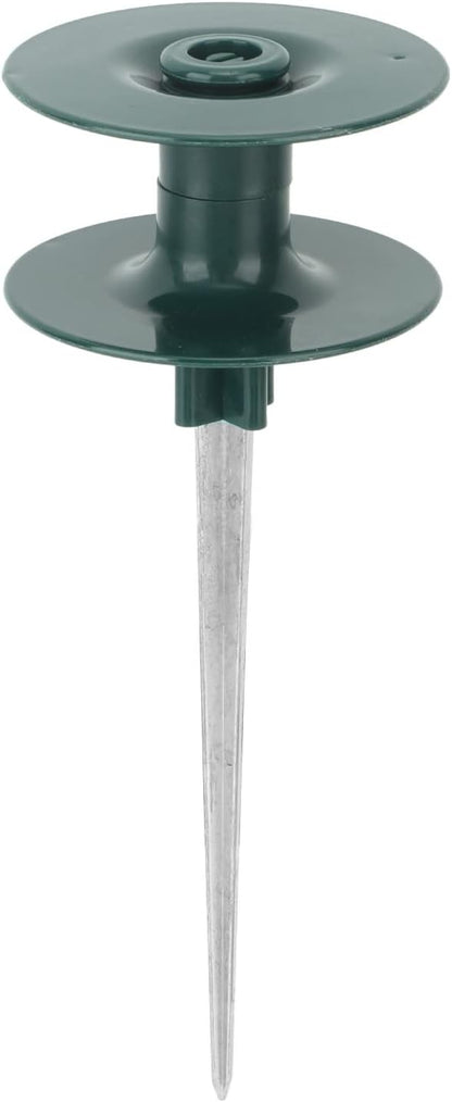 Universal Durable Hose Guide Spikes Labor Saving Water Pipe Guide for Garden Yard Lawn, ABS Zinc Alloy Spike Holder for Gardening