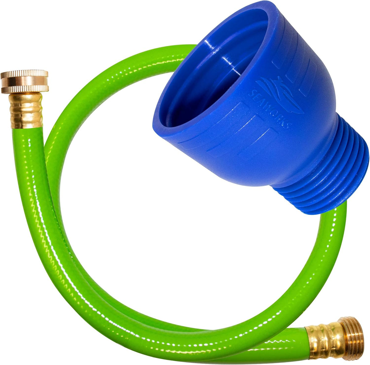 Garden Hose to Antifreeze Bottle Adapter: All-in-One Male and Female Twist Connect Adapter for RV, Camper, Marine & Garden Hose