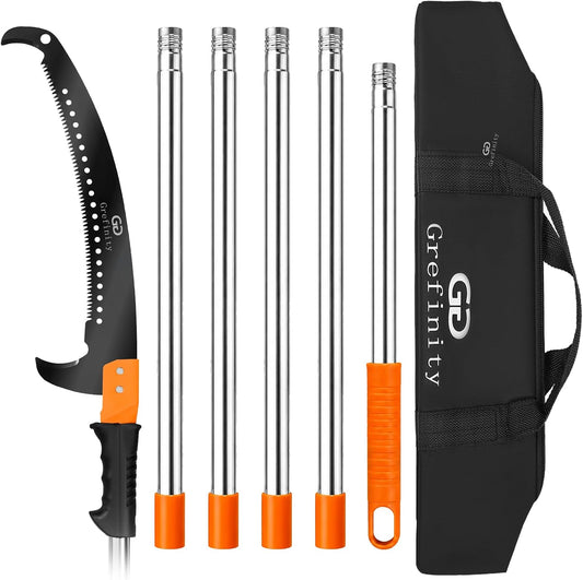 Manual Pole Saw, 7.8 Ft Pole Saws for Tree Trimming