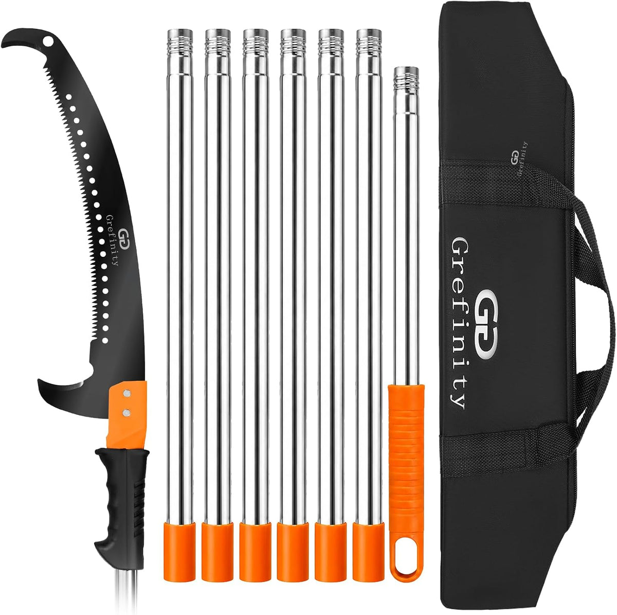 Manual Pole Saw, 7.8 Ft Pole Saws for Tree Trimming