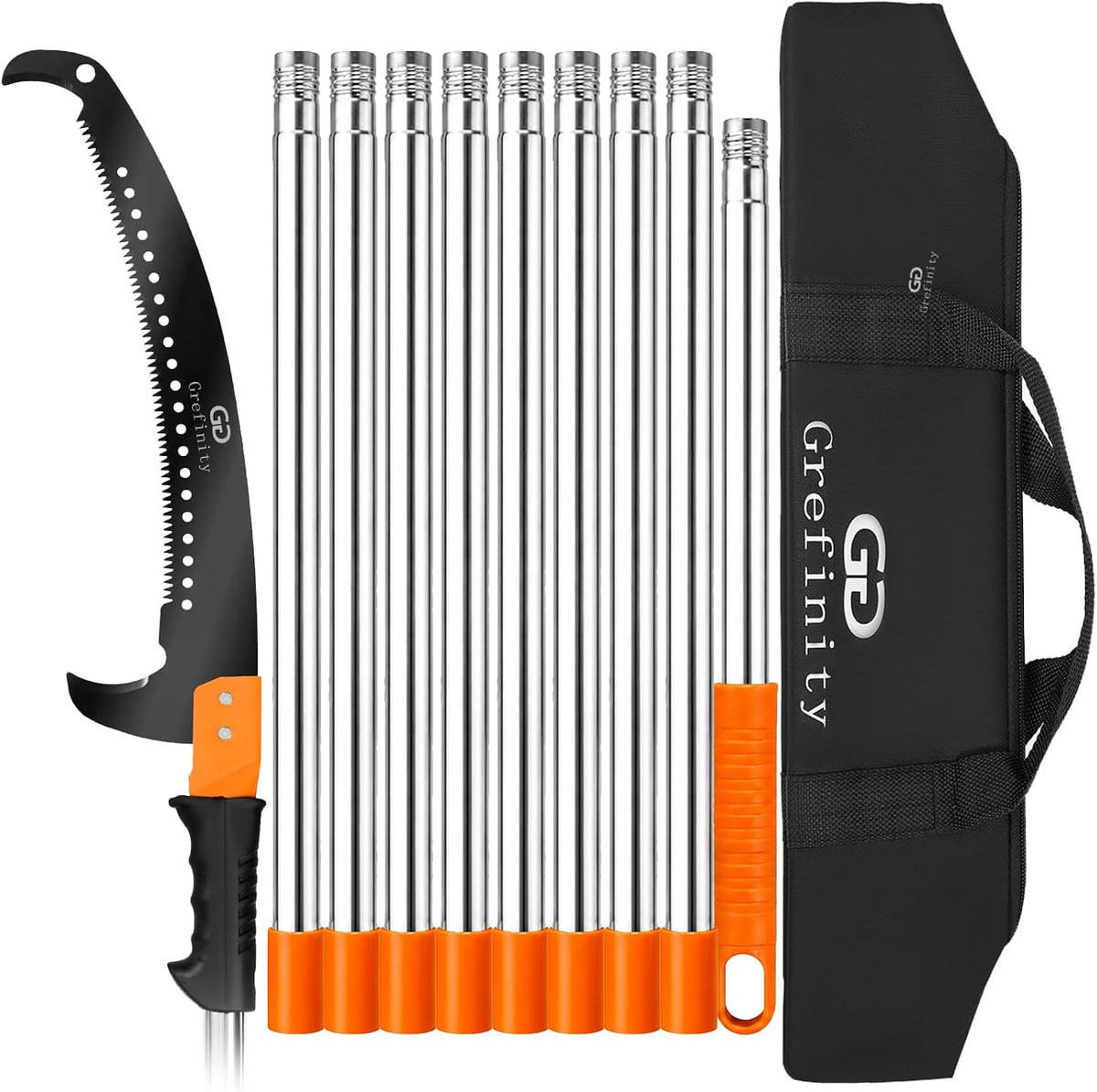 Manual Pole Saw, 7.8 Ft Pole Saws for Tree Trimming