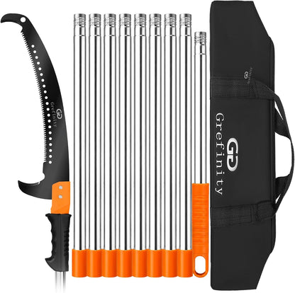 Manual Pole Saw, 7.8 Ft Pole Saws for Tree Trimming
