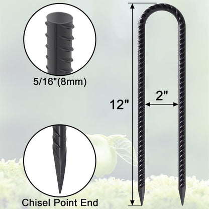 Trampoline Stakes Heavy Duty 12 Inch Trampoline Anchors High Wind