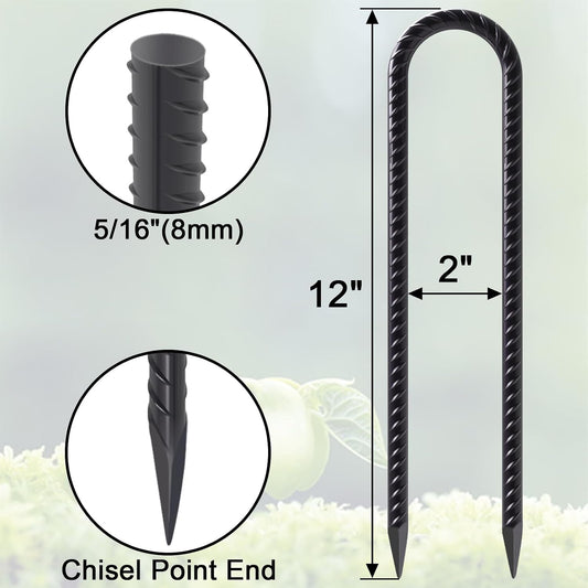 Trampoline Stakes Heavy Duty 12 Inch Trampoline Anchors High Wind