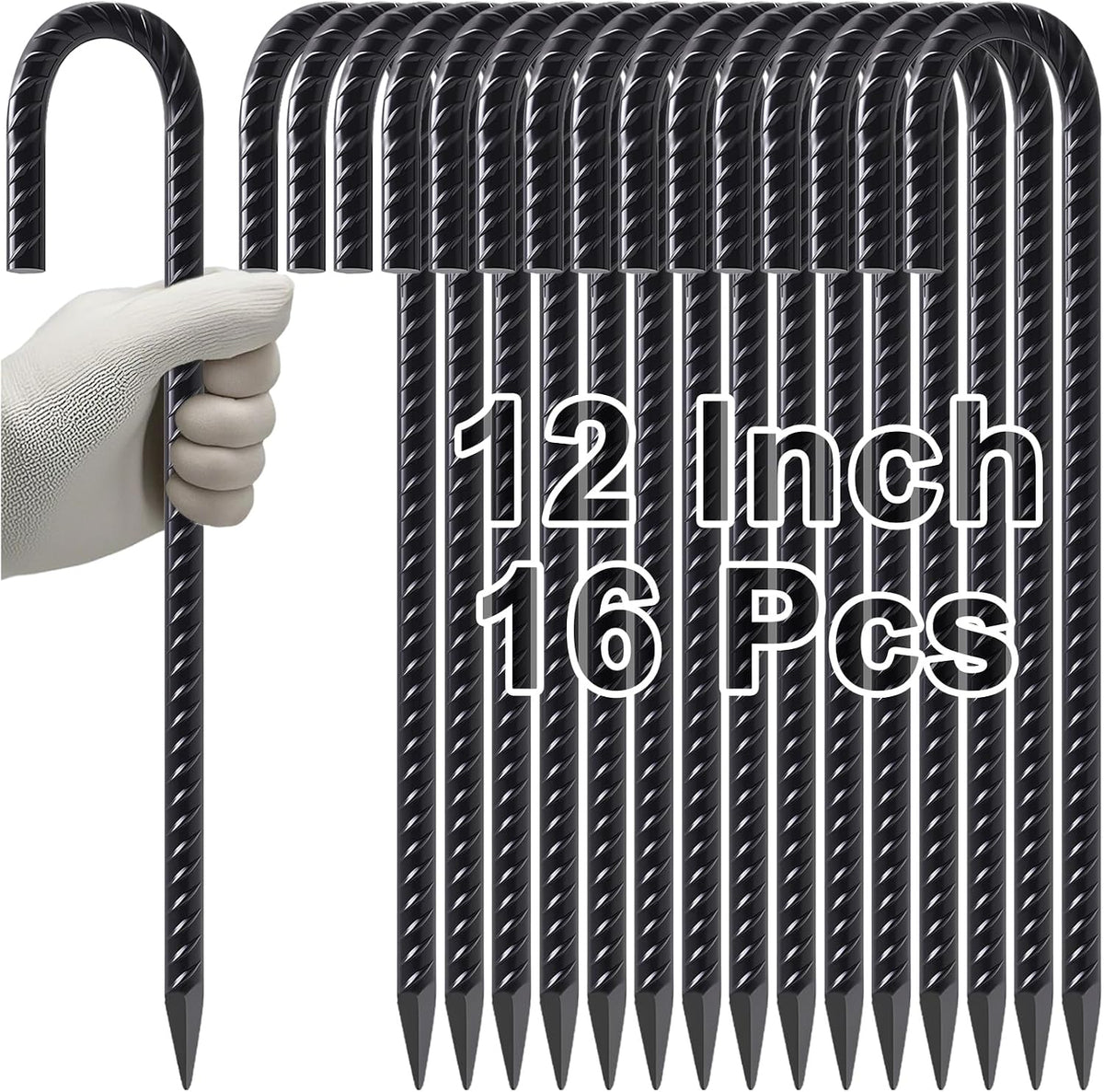 Trampoline Stakes Heavy Duty 12 Inch Trampoline Anchors High Wind
