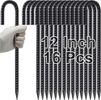 Trampoline Stakes Heavy Duty 12 Inch Trampoline Anchors High Wind
