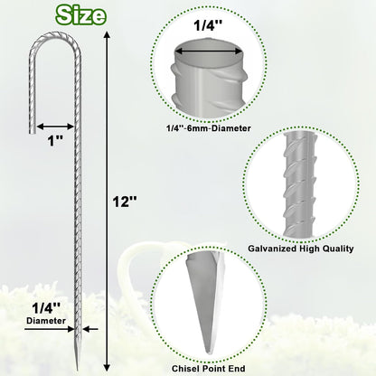Trampoline Stakes Heavy Duty 12 Inch Trampoline Anchors High Wind