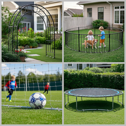Trampoline Stakes Heavy Duty 12 Inch Trampoline Anchors High Wind