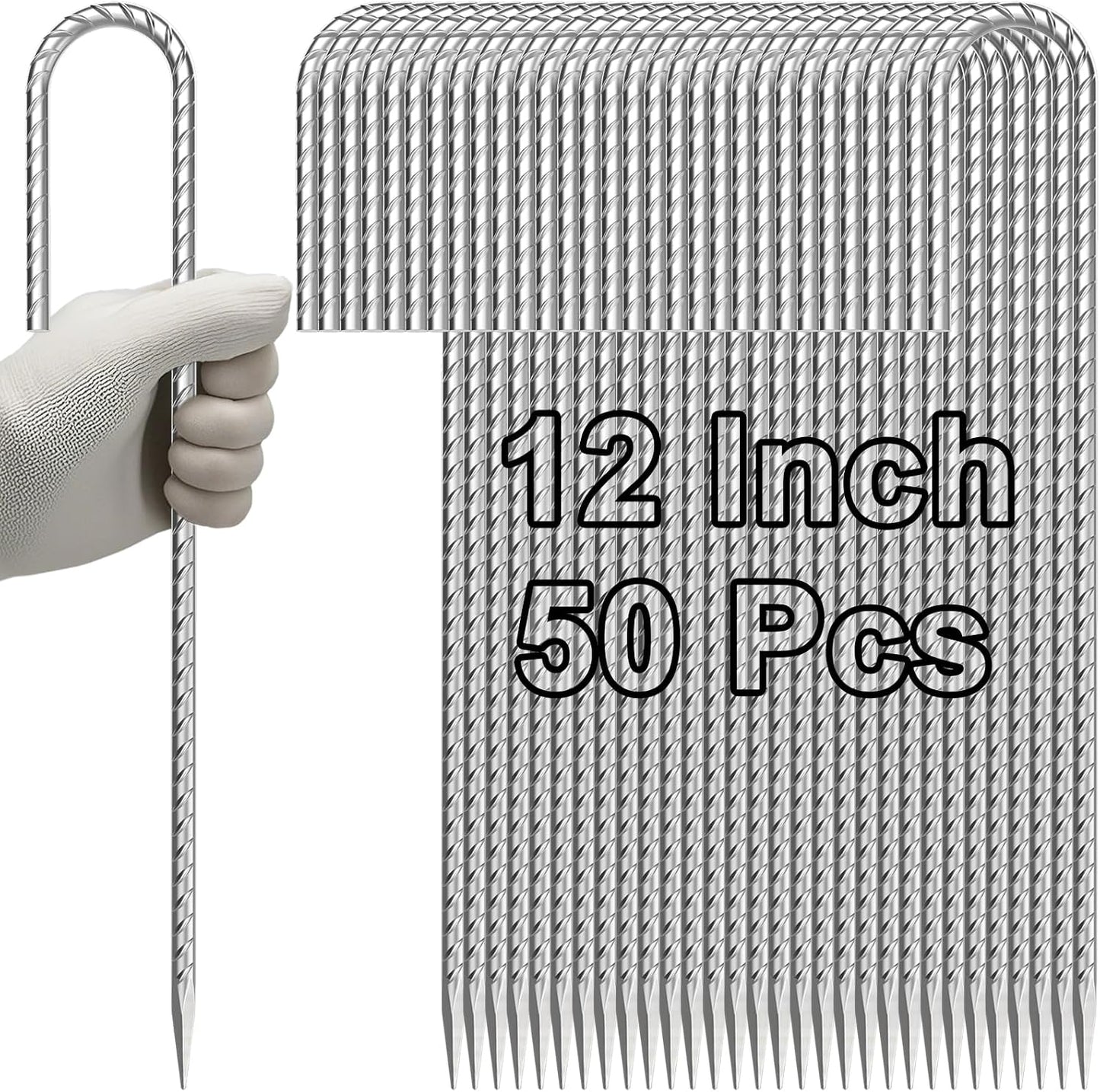 Trampoline Stakes Heavy Duty 12 Inch Trampoline Anchors High Wind
