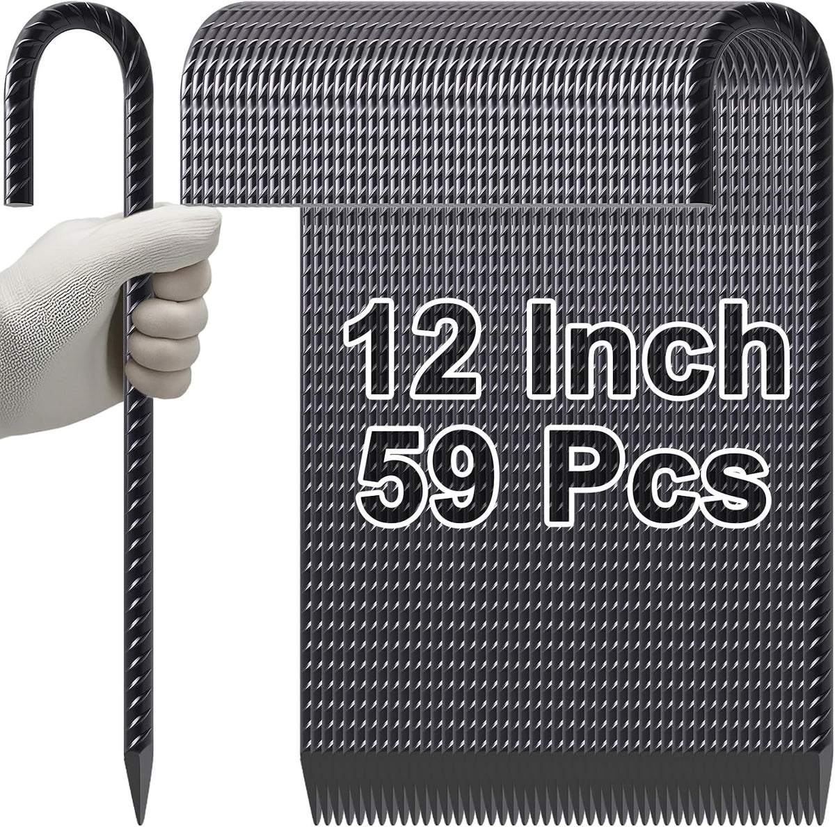 Trampoline Stakes Heavy Duty 12 Inch Trampoline Anchors High Wind