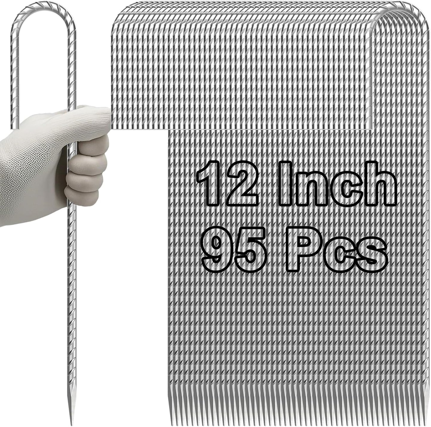 Trampoline Stakes Heavy Duty 12 Inch Trampoline Anchors High Wind