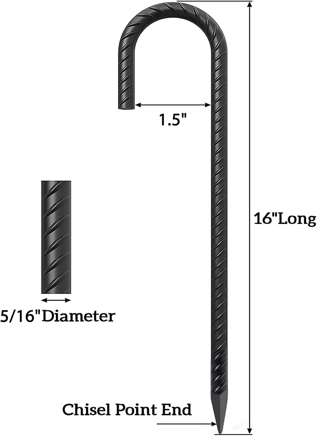 Trampoline Stakes Heavy Duty 12 Inch Trampoline Anchors High Wind