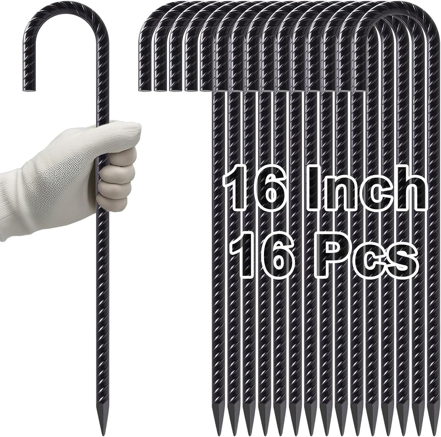 Trampoline Stakes Heavy Duty 12 Inch Trampoline Anchors High Wind