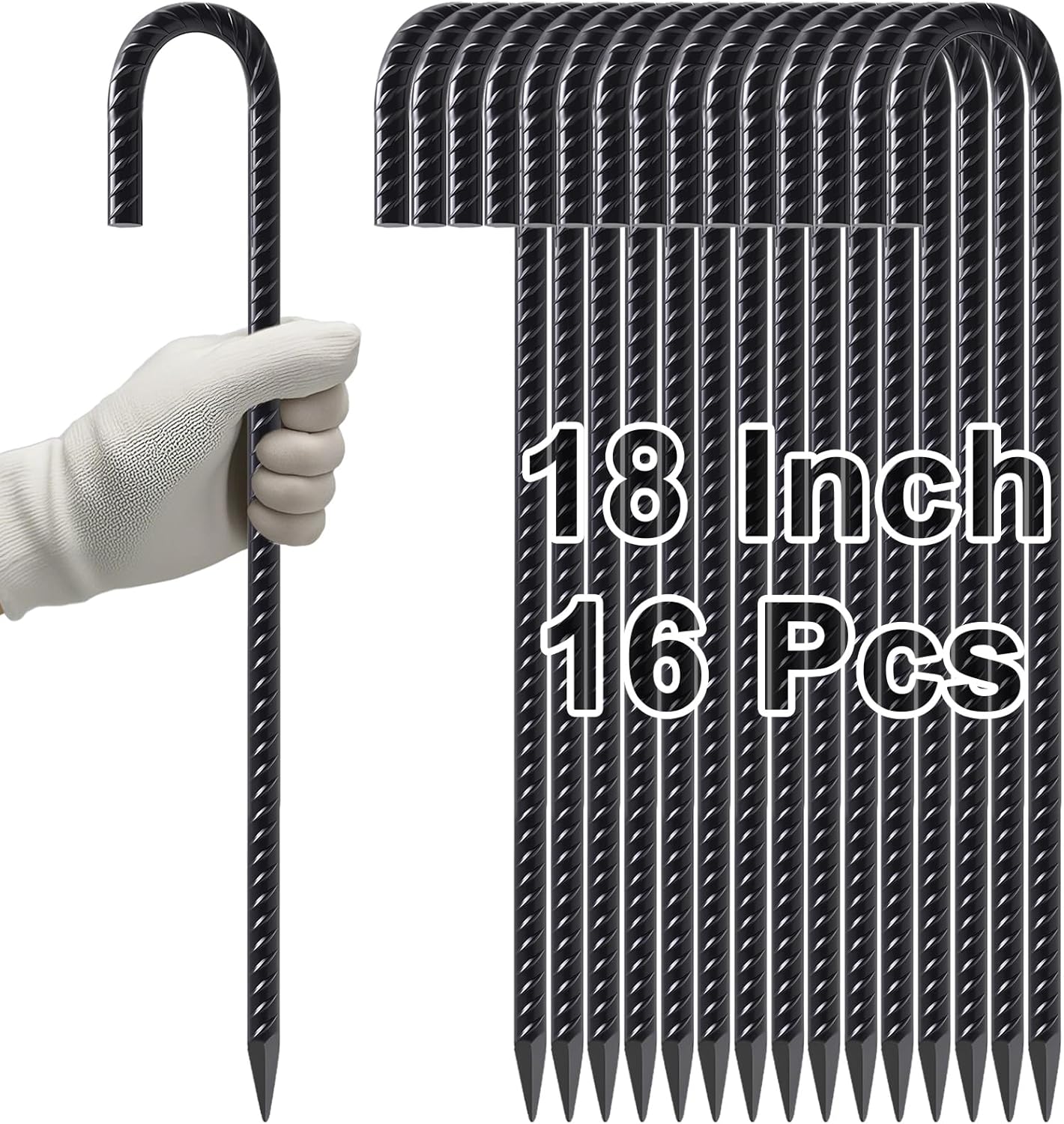 Trampoline Stakes Heavy Duty 12 Inch Trampoline Anchors High Wind