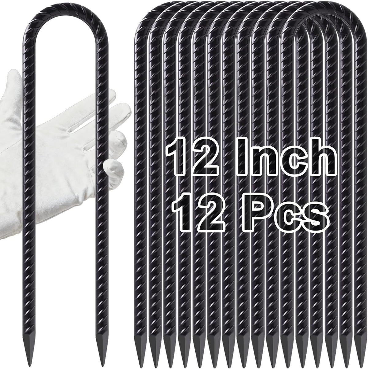 Trampoline Stakes Heavy Duty 12 Inch Trampoline Anchors High Wind