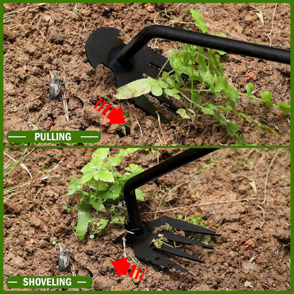 Weed Puller Tool Garden Weed Pulling Tool, Garden Hand Rake Tool