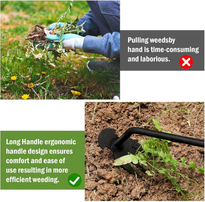 Weed Puller Tool Garden Weed Pulling Tool, Garden Hand Rake Tool