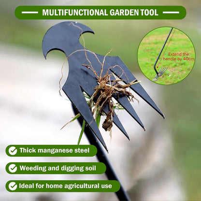 Weed Puller Tool Garden Weed Pulling Tool, Garden Hand Rake Tool