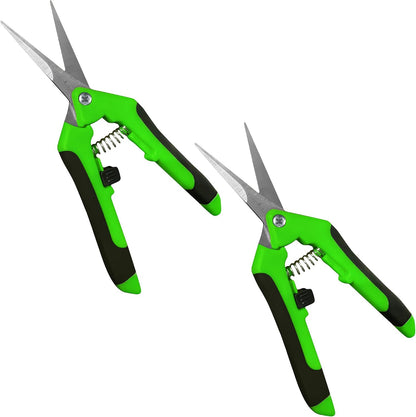 Classic Bypass Pruning Shears Clippers – Heavy Duty Forged Steel Garden Pruners – Safety Lock – Non Slip Comfort Grips – Cuts up to 1” Diameter – Professional Bypass Pruners for Gardening
