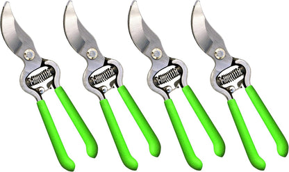 Classic Bypass Pruning Shears Clippers – Heavy Duty Forged Steel Garden Pruners – Safety Lock – Non Slip Comfort Grips – Cuts up to 1” Diameter – Professional Bypass Pruners for Gardening