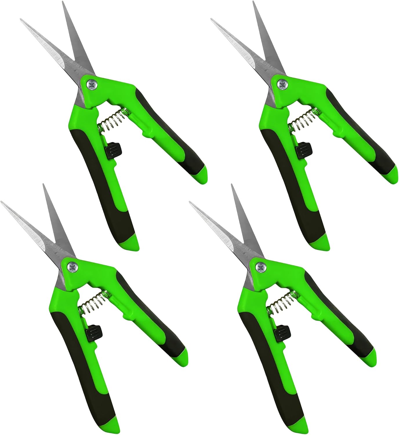 Classic Bypass Pruning Shears Clippers – Heavy Duty Forged Steel Garden Pruners – Safety Lock – Non Slip Comfort Grips – Cuts up to 1” Diameter – Professional Bypass Pruners for Gardening