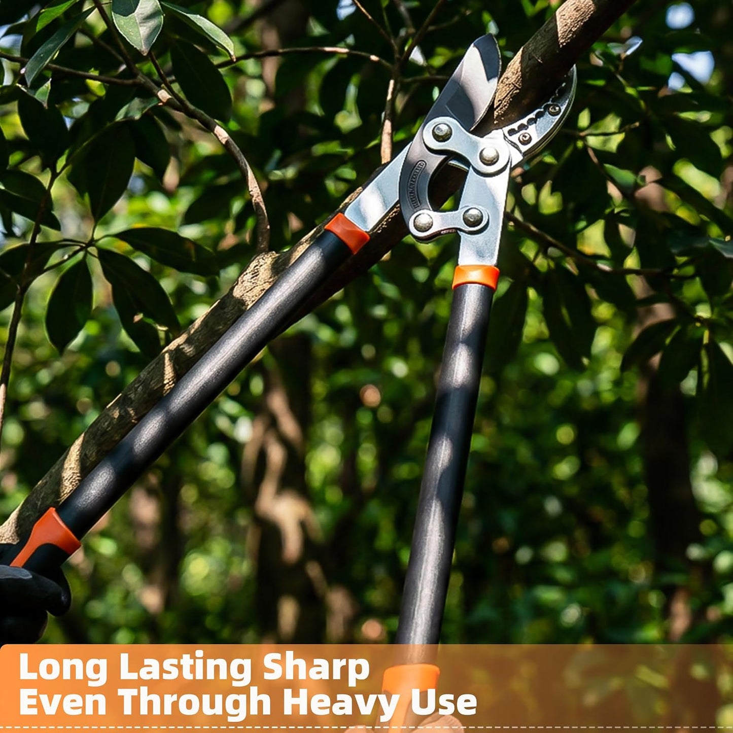 1-Piece Loppers Hedge Shears Pruners Heavy Duty Combo Clippers