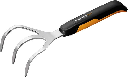 Xact Hand Cultivator, Stainless Steel Weeder, Durable Garden Tool
