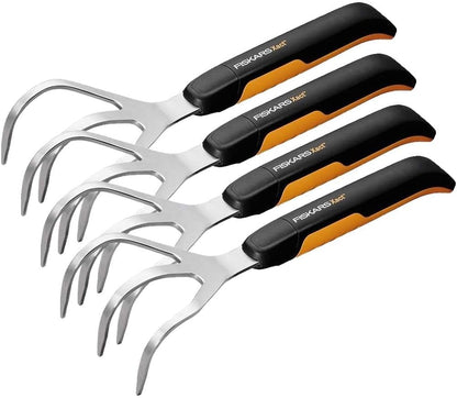 Xact Hand Cultivator, Stainless Steel Weeder, Durable Garden Tool
