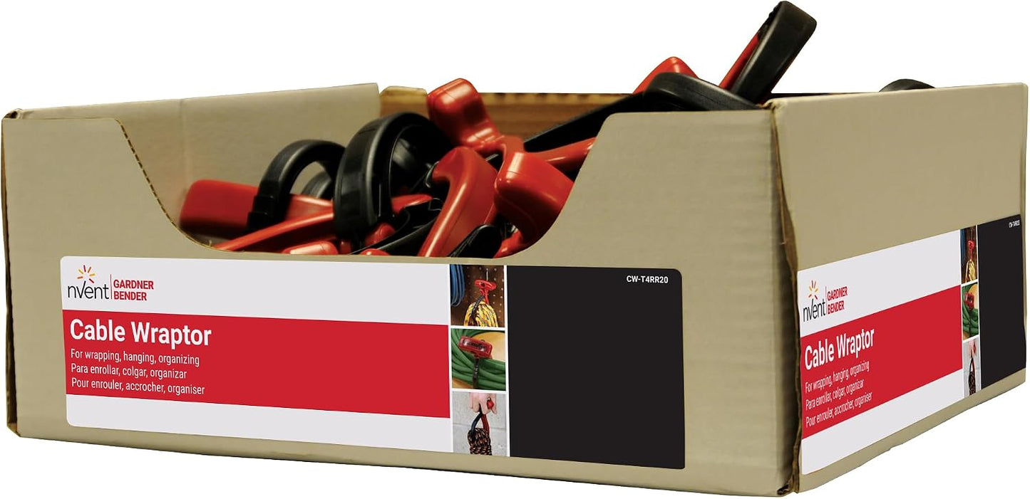 Marinco CW-T4RR20 Extra-Large Cable Wraptor Cord / Cable / Rope Organizer, Each