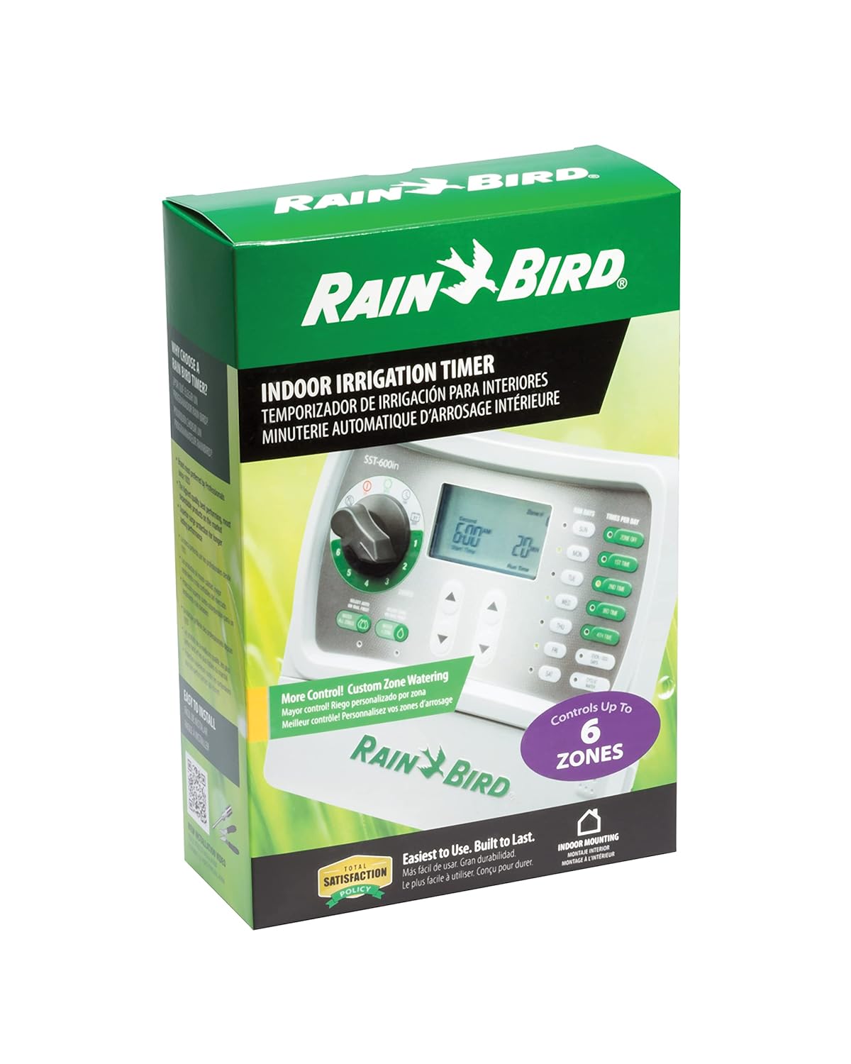 SST400IN Irrigation Controller, Indoor, 4-Station